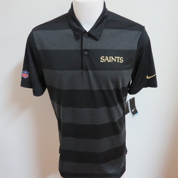 Nike Shirts | New Sz L Saints Nike Drifit Mens 394 Golf Polo | Poshmark